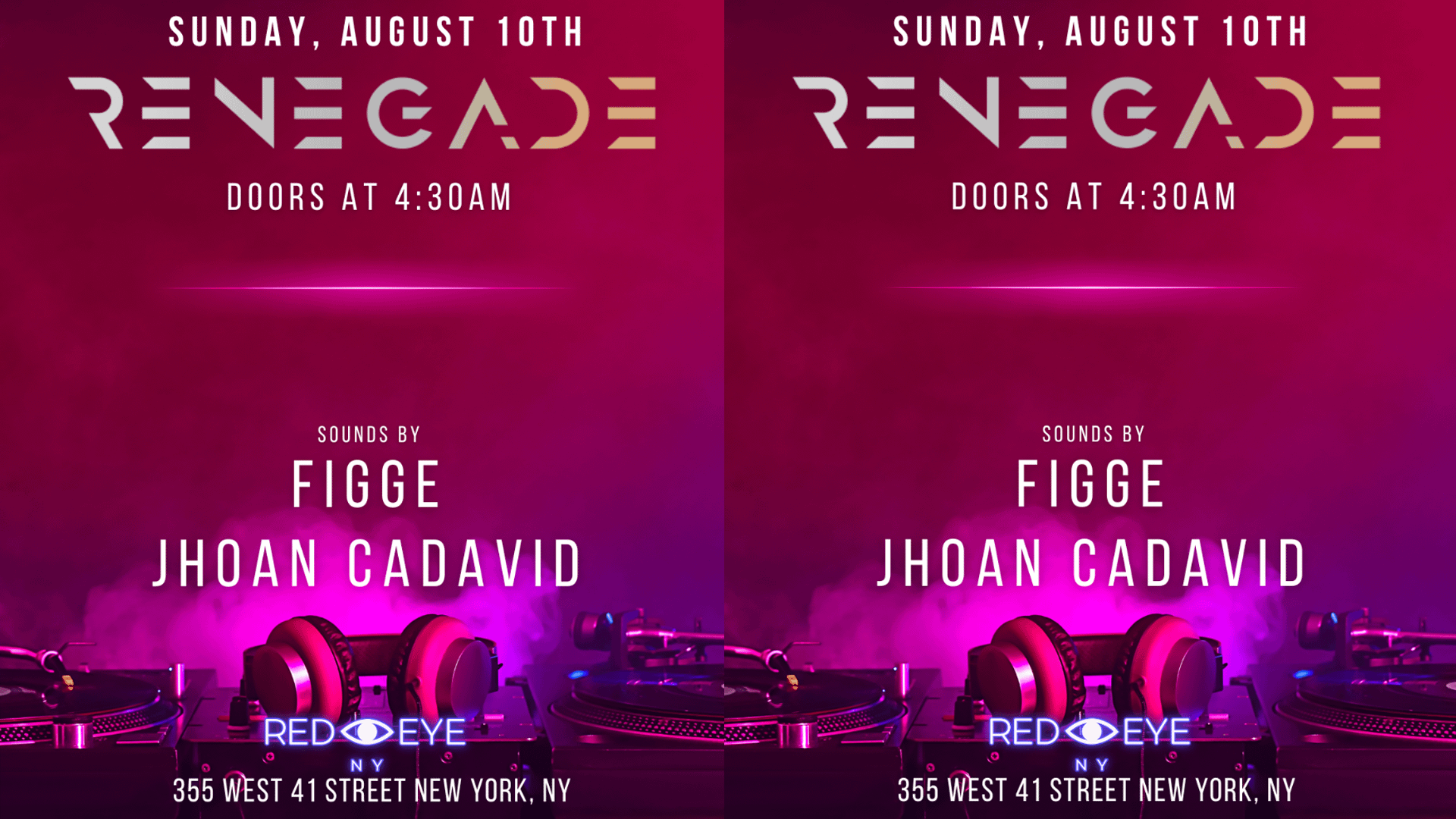 Renegade Aug 10